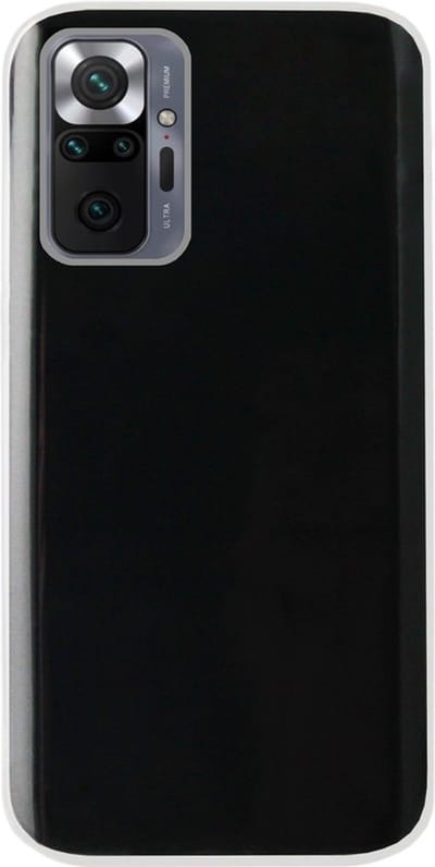 ADEL Siliconen Back Cover Softcase Hoesje Geschikt voor Xiaomi Redmi Note 10 Pro - Doorzichtig Transparant