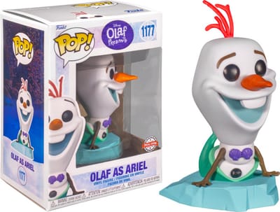 Funko Pop! Disney Olaf Cadeau-olaf Als Ariel Exclusief Veelkleurig