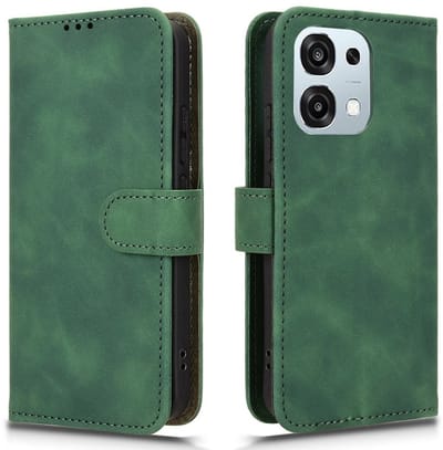 Coverup Hoesje - Geschikt voor OPPO A6 Pro 5G Hoesje - Coverup Book Case - Groen