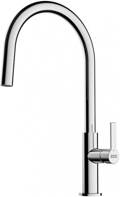 Franke Maris Slim - Keukenkraan FS 2839.031, met uittrekbare vuistdouche, chroom 115.0728.388