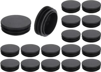 Ronde kunststof eindkappen voor buizen - 48 mm - 18 stuks - Bescherming voor meubels