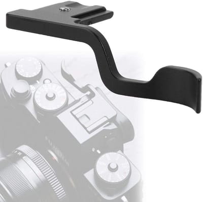 LIVIA HOME- Duimgreep Aluminiumlegering - Zwart - Voor X-T10/X-T20/X-T30 - Stabiel - Sterk - Duurzaam - Camera Handgreep