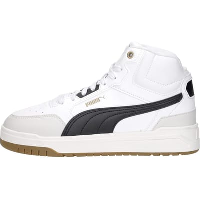 Puma Shuffle Downtown Mid Jr Sneakers - Jongens - Wit