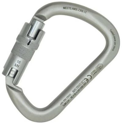 Kong Italy X-large C Steel Autoblock Karabijnhaak Zilver