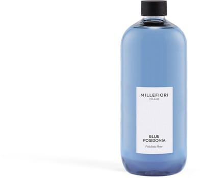 Millefiori Milano - Navulling voor Geurstokjes 500 ml - Blue Posidonia - 9 tot 12 maanden