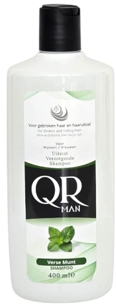 QR-Man Shampoo Munt 400ml