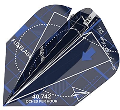 Pro Ultra Ten-X Dart Flights - Blauw - Perfect voor Dartsport
