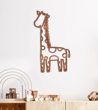 Giraffe Safari Wall Decor - Kinderkamer / Kinderen / Dieren / Kinderkamer/ babykamer/ kinderkamer decoratie/ wanddecoratie