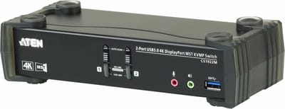 ATEN CS1922M 2-poorts USB 3.0 4K DisplayPort MST KVM switch