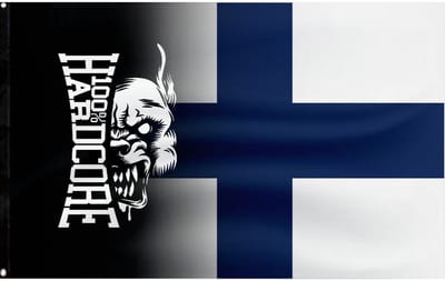 100% Hardcore Vlag Finland