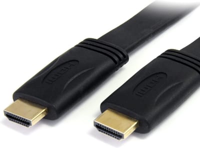 StarTech.com HDMI - HDMI - Flat - 1.5m - Zwart
