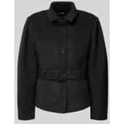 Oversized jack met tailleriem