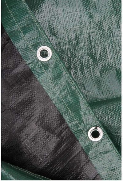 Poolcover voor ronde zwembaden 400-420 cm - 90 g/m² UV-bestendige Zeiltje