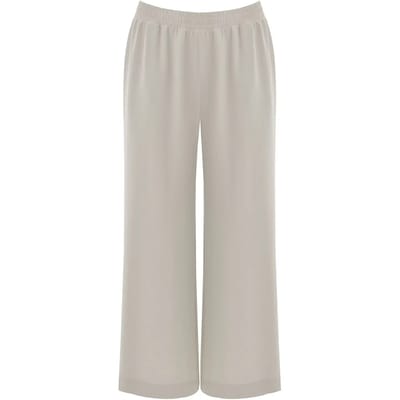 Luchtige wijde crêpe broek voor dames Mat Fashion