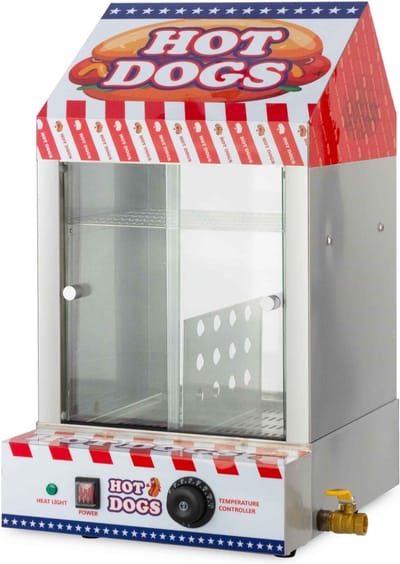 HCB® - Hotdog steamer – 230V – RVS / INOX - 11.6 kg - 6251