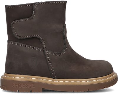 Shoesme Bc24w001 Laarzen - Suède - Unisex - Bruin - Maat 19