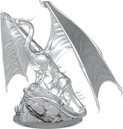 D&D Nolzur's Marvelous Miniatures Young Emerald Dragon