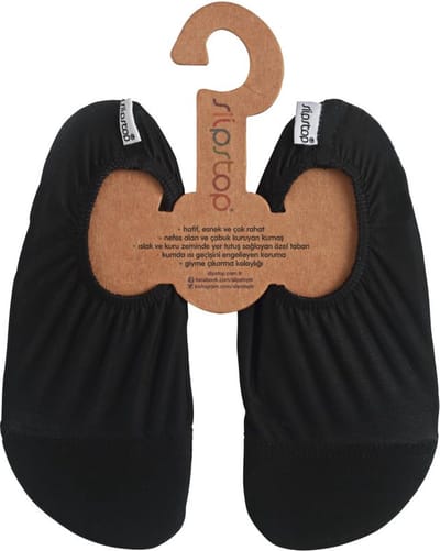 Slipstop antislip waterschoen Black - Maat INF 18-20