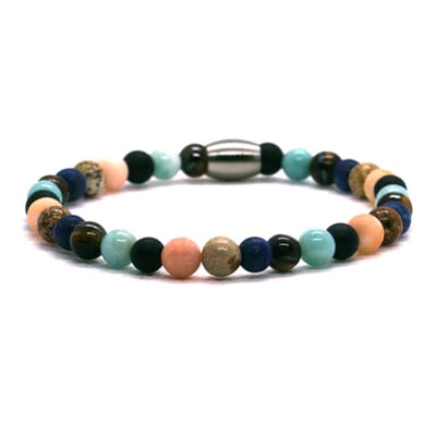 IbizaMen - Heren armband color 6mm