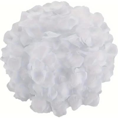 5000/100 stuks Kunstmatige Nep Rozenblaadjes Kleurrijk Simulatie Zijde Rozenblaadje Voor Valentijnsdag Bruiloftsfeest Romantische Decoratie 200PCS-(2Pcak)