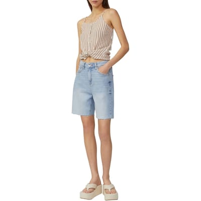 s.Oliver Qs Jeans Shorts Blue Denim Size: 34 | Shorts Outlet | Dames | Blauw