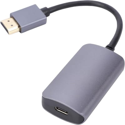 Video Adapter - Converter Hub - AR Bril Gebruik - 4K 60Hz Beeld - Compact Ontwerp - Metaal