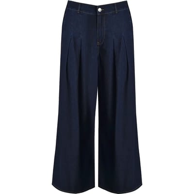 Damesjeans Mat Fashion Wide Leg