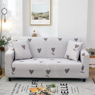 Bloemenprint Bankhoes Voor Woonkamer Kussenovertrekken Bankhoes Katoen Elastisch Bankhoes Bank Handdoek Stoelbeschermer 1 st 1-seater 90-140cm