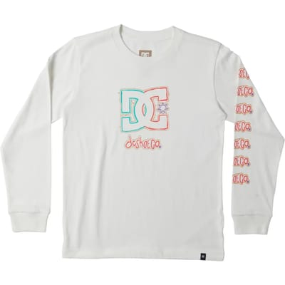 Kinder-T-shirt met lange mouwen DC Shoes New Deals