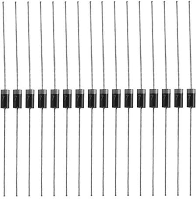 Gelijkrichterdiode 100 Stuks 1A 1000V Blokkerende Diode voor Elektronische Toepassingen
