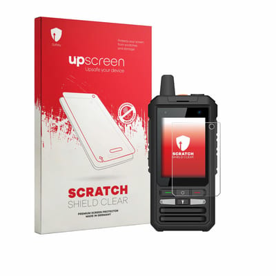 upscreen - Screenprotector voor Uniwa F80S - Folie Beschermfolie transparant