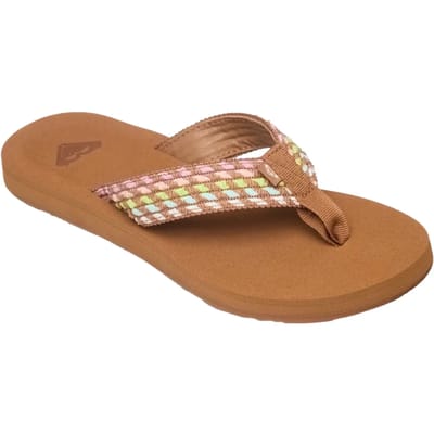 Roxy Porto Rope Slippers Oranje EU 36 Vrouw