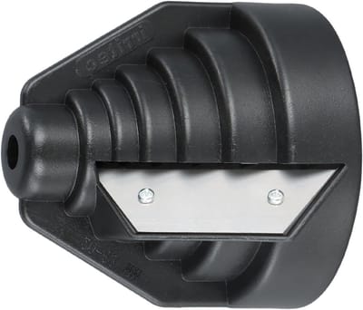 Ergonomische ontbraamtool voor kunststof buizen van 20-63 mm, ideaal voor PVC, PE en PP, eenvoudig in gebruik
