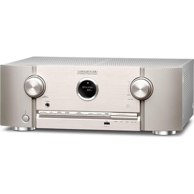 Marantz SR5015 7.2 AV-Receiver - Receiver met Bluetooth - 180 Watt per Kanaal - Zilvergoud