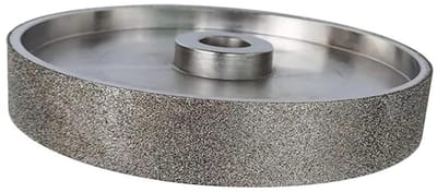 Polijstslijpschijf - Diamantschijf metaal - Metaal en steen slijpen - Veelzijdige korrel - 6 inch diam - Zilver