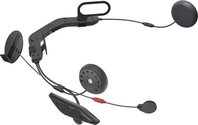 Bluetooth Communicatiesysteem - Motorhelm Headset - Motorrijden Communicatie - Specifiek voor Arai Quantic - 1.6 km Bereik - Zwart