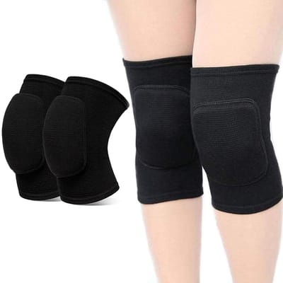 Kniebeschermers voor Volleybal, Handbal, Dans en Binnenactiviteiten - Zachte Dikke Spons voor Optimale Bescherming en Comfort