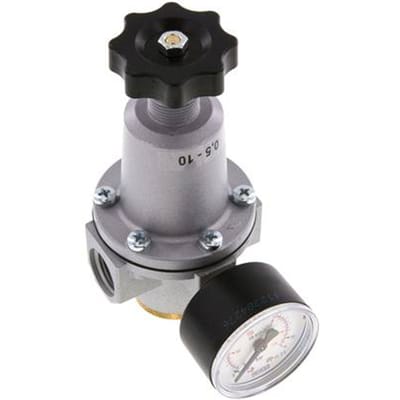Drukregelaar G1/2'' 2100l/min 0.5-16.0bar/7-232psi Zinkspuitgietstuk Standaard 2