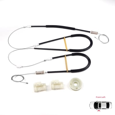BWR626 Elektrische Raammechanisme Reparatieset Voordeur Links voor VW Polo MK3 6N1 6N2 Hatchback 1994-2001 4/5 Deurs 6N4837461