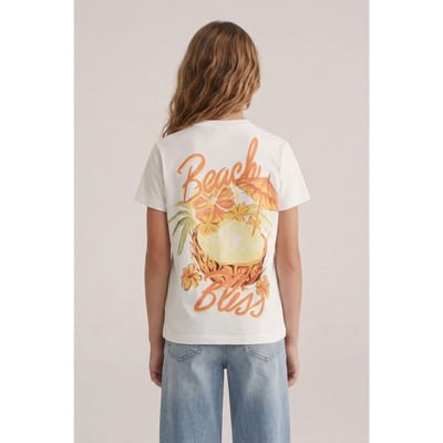 Cars Jeans Girls Tesca Ts Orange Size: 6 | T-shirts Outlet | Unisex | Wit