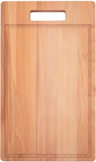 Bowls and Dishes | Puur Hout | Duurzaam | Beuken Steakplank | Borrelplank met sapgoot | BBQ plank | barbecue cadeau met handgreep 40x24x2 cm