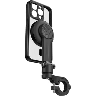 TELESIN Snelkoppelings Motorfiets Telefoonhouder Fiets Telefoonhouder Schokbestendige Stuur Telefoonhouder 15 Pro Max gray