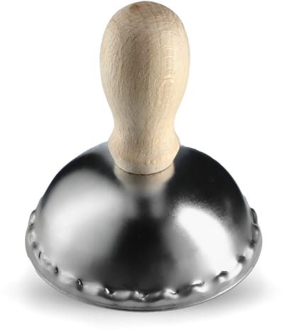 KADAX Ravioli deegzakvormer, 6,8 x 6,8 x 7,7 cm ravioli uitsteker van hoogwaardig staal, muilpocketvormer, pastamaker voor empanadas, noedels en tortellini (staal)