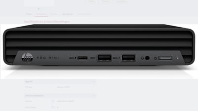 HP Pro Mini 400 G9 - i5-14500T - 16GB - 512GB SSD - Wifi/BT- W11P NL - QWERTY US/int toetsenbord