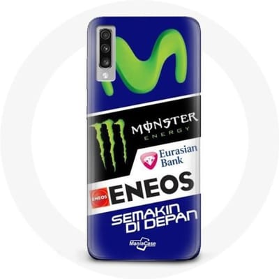 Hoesje Samsung Galaxy A70 Monster Energy Yamaha Eneos