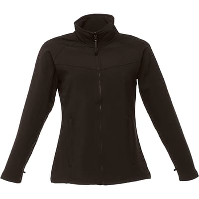 Regatta Dames/dames Softshell-jasje (waterafstotend en windbestendig) (Allemaal zwart)
