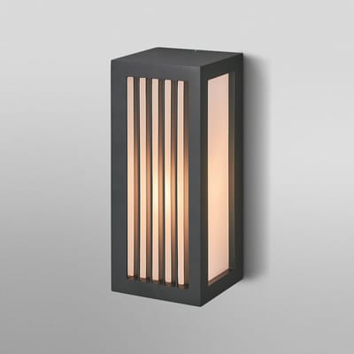 OSRAM ENDURA CLASSIC RADICK W buitenlantaarn, wandlamp, E27-fitting, donkergrijs, aluminium, snelle en eenvoudige installatie, matte diffusor, IP65 beschermingsklasse, buitengebruik
