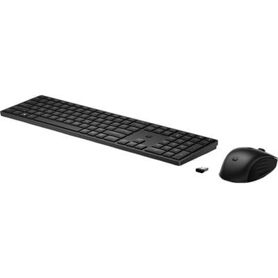 HP 650 - Draadloos Toetsenbord en Muis Combo - Qwerty - ISO- programmeerbare toetsen - Zwart