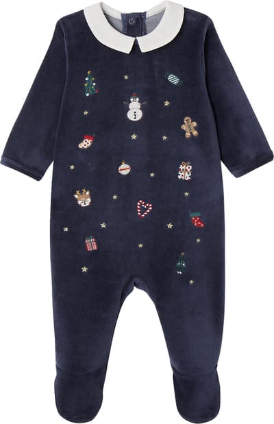 Vertbaudet Kerstpyjama voor baby's