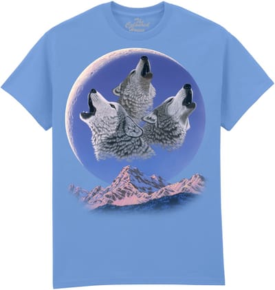 Wolf Wolven Harmony Wolves The Coloured House T-shirt M